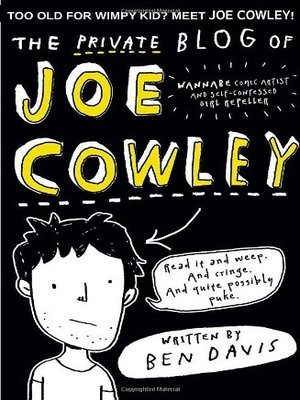 cover image of The Private Blog of Joe Cowley